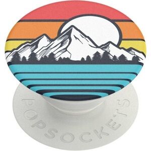 PopSockets PopGrip Cell Phone Grip & Stand sunset peak